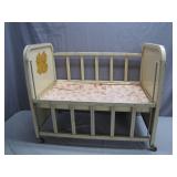 Mid-20th Century Doll-E-Crib Baby Crib