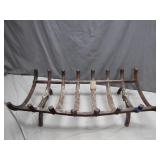 Hand-Forged Iron Fireplace Grate