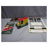 Texaco Collectibles Lot With Panda Wagon