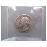 1950-D Washington Silver Quarter