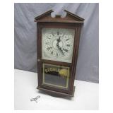 Classic Wooden Pendulum Regulator Clock