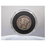 1937 Mercury Silver Dime