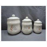 3 Goose Nursery Rhyme Cannister Set