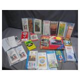 Vintage Road Maps and Brochures