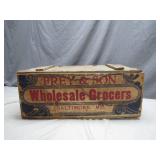 Frey & Son Wholesale Grocers Wooden Box