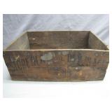 Borden's Condensed Milk Crate from New York