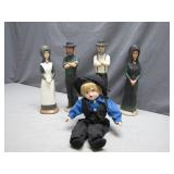 Figurines With Amish-Inspired Doll