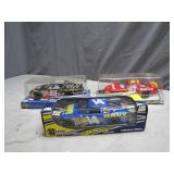 Three NASCAR Diecast Model Cars