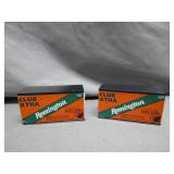 Sealed Remington Club Xtra Ammunition Boxes