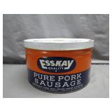 Esskay Pure Pork Sausage Tin Can