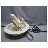 Tabletop Fish Fountain With Electric Pump