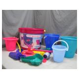 Giant Beach Bucket With Tools and Accessories