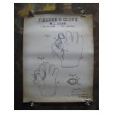 1922 Patent Art: Fielderï¿½s Glove by W.L. Doak
