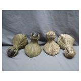 4 Cast Iron Bath Tub Ball and Claw Feet