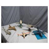 Plastic Model Planes With Damage