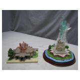 Danbury Mint Statues: Liberty & Pullman Station