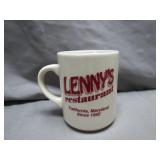 Vintage Lenny's Restaurant Mug, California...