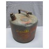 Metal Gasoline Can with Handle and Spouts