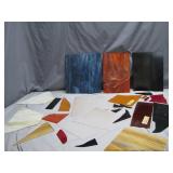 Stained Glass Sheets and Scraps