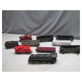 Model Train Cars and Locomotive Collection