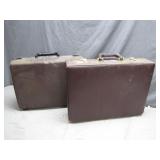 Two Hard-Shell Briefcases