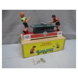 Wind-Up Playing Ping-Pong Tin Toy with Box