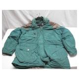 Jonathan Stone Men's Green Puffer Jacket
