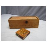 Early Times Slide-Top Box and Decorative Matchbox