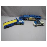 Hot Wheels Car Carrier Lot With Pickup