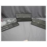 Trio of Antique Tin Boxes with Compartments