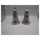 Pair of Weighted Sterling Silver Shakers