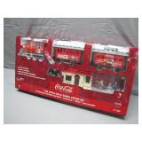 Coca-Cola Santa Steam Train Set