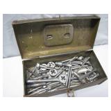 Vintage Tap and Die Set With Metal Case
