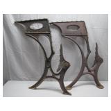Cast Iron School Desk Ends with Classic Design