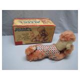 Cragstan Mechanical Sleepy Poodle Toy with Box