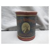 Vintage George Washington Tobacco Can
