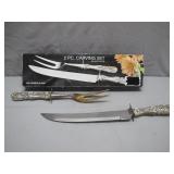 WM Rogers & Son Silverplated Carving Set