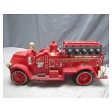Collector's Vintage Fire Truck Liquor Decanter