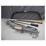 Rustic Outdoor Hand Tools