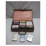 Case of Assorted Country Music Cassette Tapes