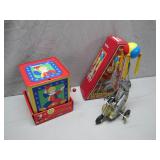 Schylling Tin Toys: Elephant & Jack-in-the-Box