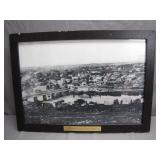 Framed Photograph of Conshohocken, 1866