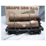 Beam's Log Car Handcrafted Decanter