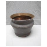 Hammered Copper Pot with Character