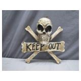 Decorative Skull And Crossbones Sign