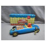 Russ Wind-Up Racecar w/Box
