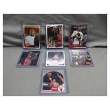 6 Michael Jordan & Scottie Pippen Cards