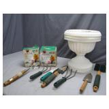 Gardening Tool Set with Beetle Traps