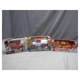 3 Die-Cast Model Cars in Boxes