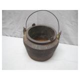 Cast Iron Pot with Marietta Embossing